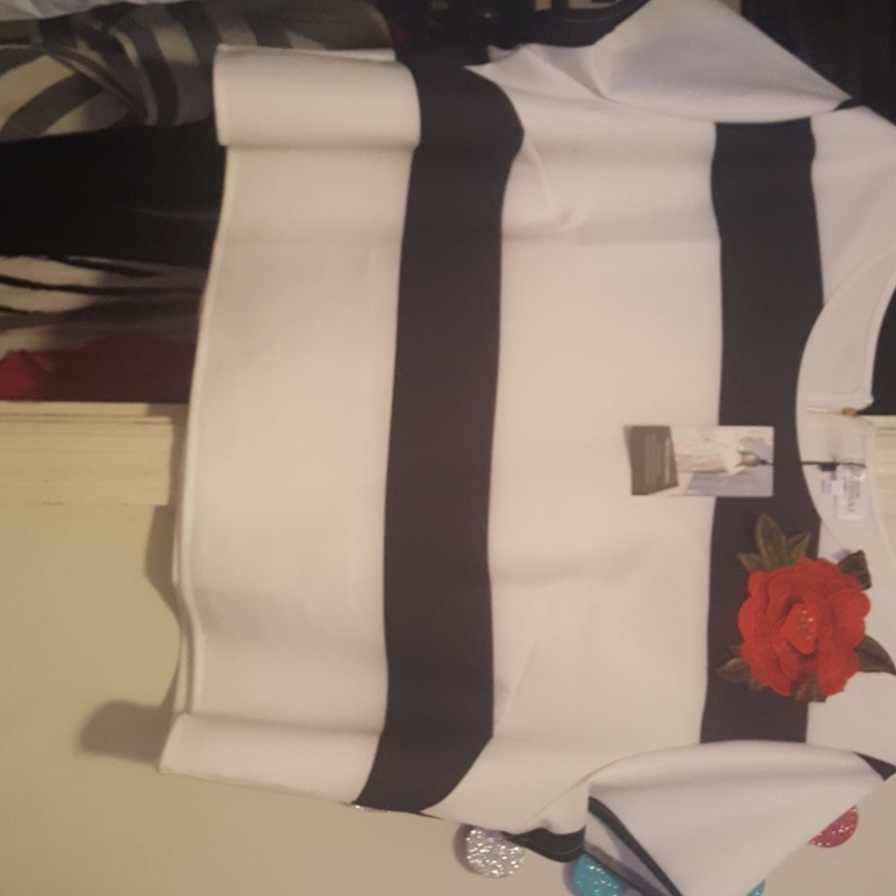Crop plus size women shirt
